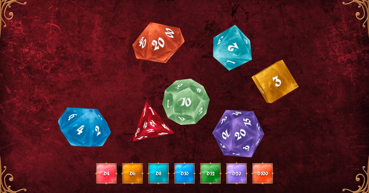 3D Dice Roll screenshot